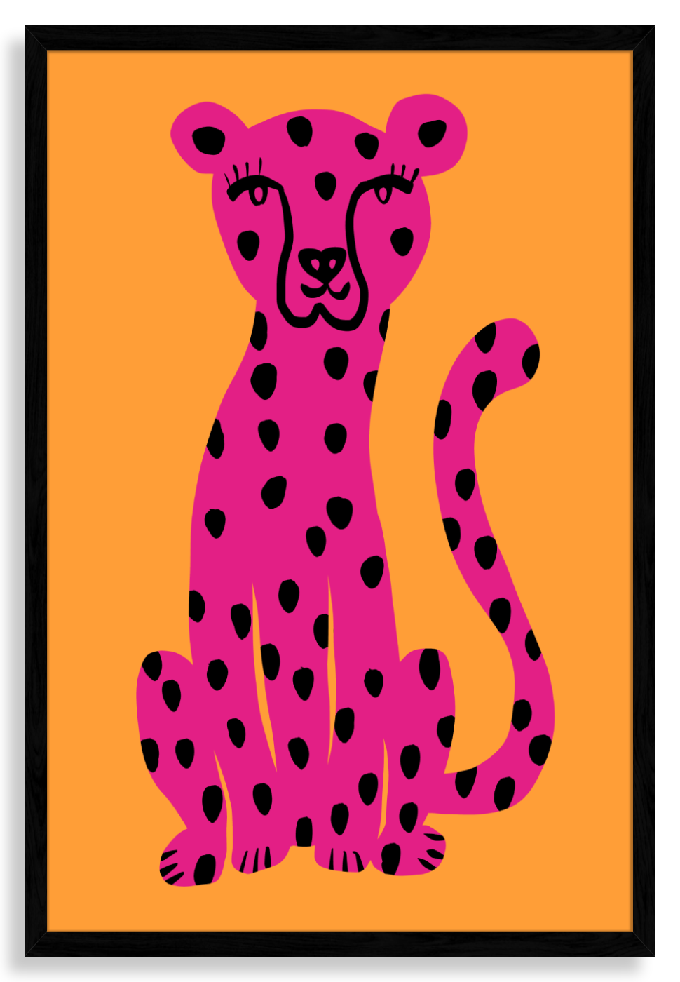 pink-cheetah-poster-pixartt